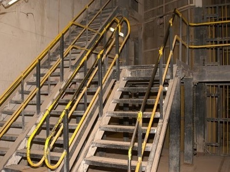 stairs and railings